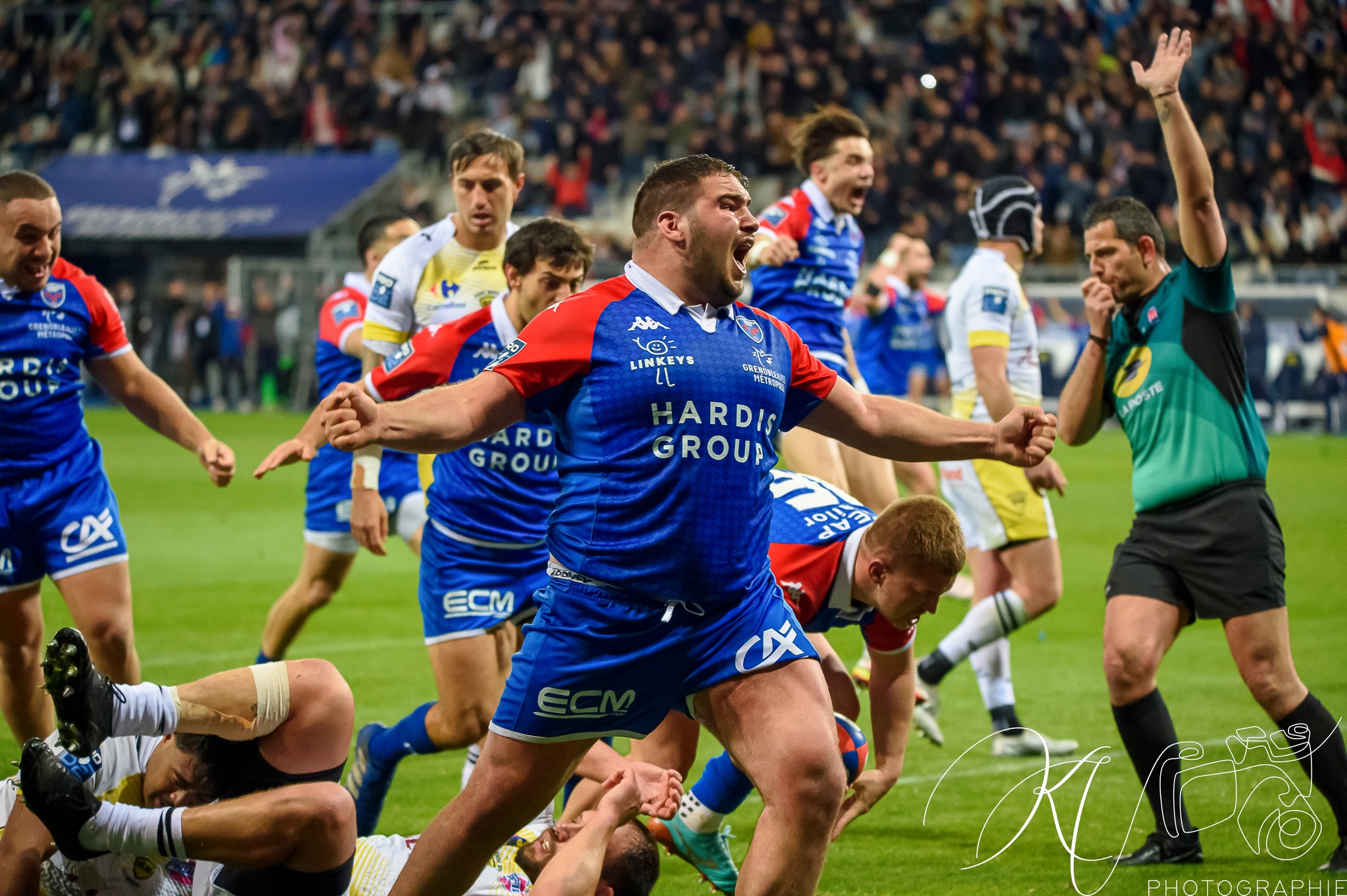  FC Grenoble Rugby - Stade Montois - Rugby - 2023 - FC Grenoble Rugby (33) vs (21) Stade Montois (#2023FCGvSM04) Photo by: Karine Valentin | Siuxy Sports 2023-04-07