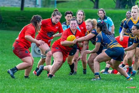 RUGBY QUÉBEC FINALES SL F SÉNIORS 2023 SAB QC- CRQ I 41 VS 0 TMR I