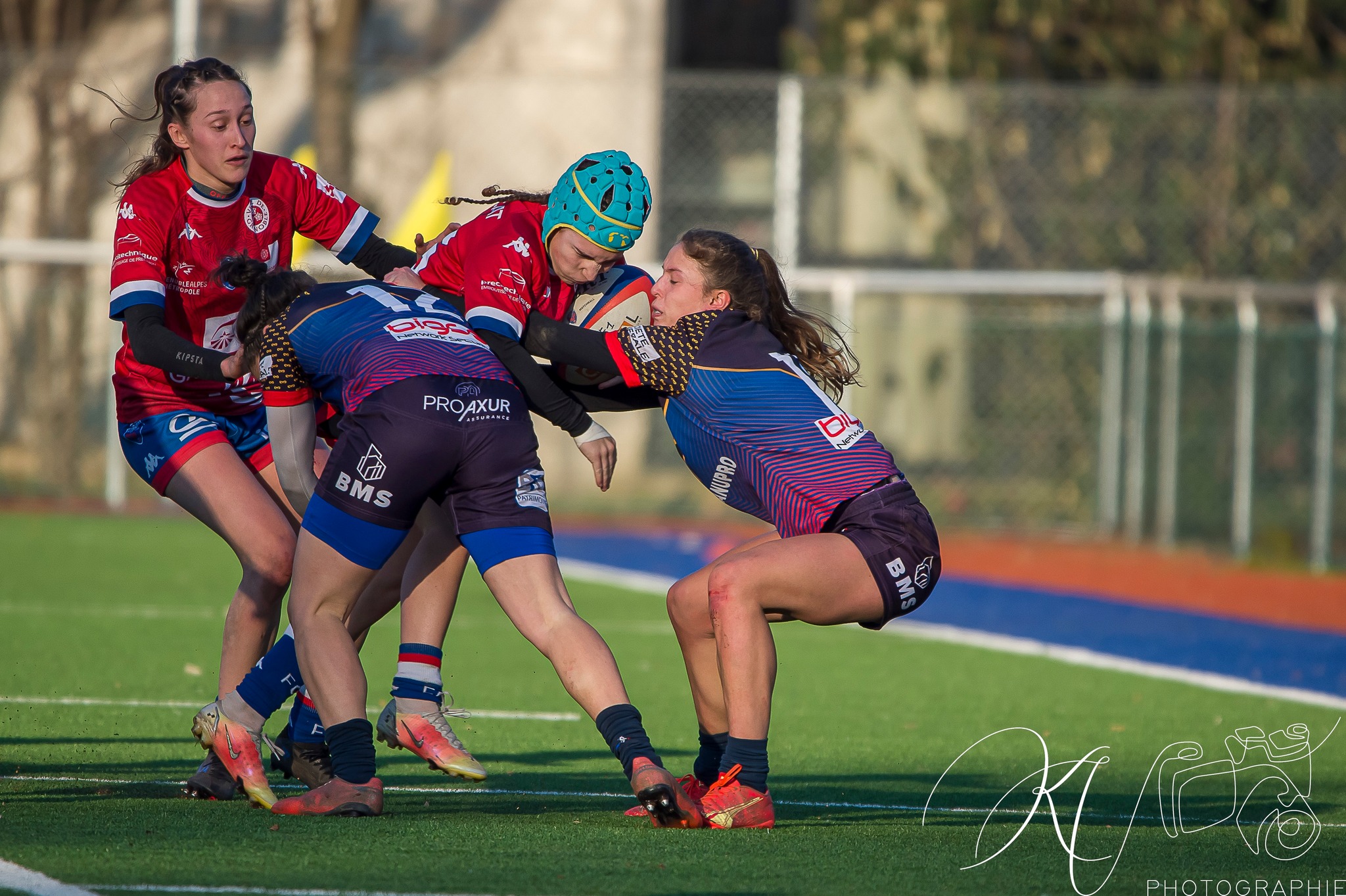  FC Grenoble Rugby - Blagnac - Rugby - FC Grenoble Amazones (21) VS (44) Blagnac (#2023FCGvBLA02) Photo by: Karine Valentin | Siuxy Sports 2023-02-12