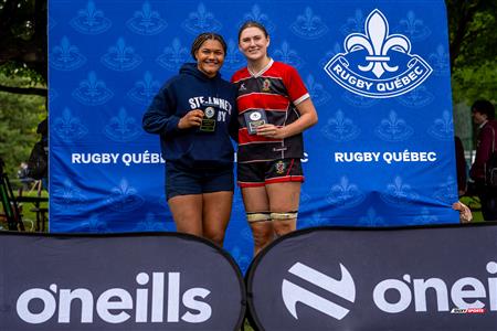 Rugby Québec Finales SL Rés F Séniors 2023 SAB QC- SABRF II 10 vs 24 BRFC II