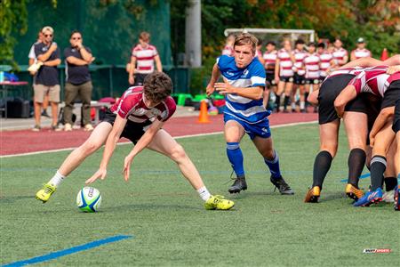 RSEQ 2023 RUGBY - Dynamiques de Brébeuf (12) VS (18) Blues of Dawson