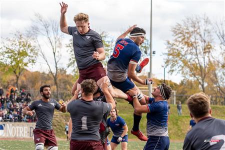 RSEQ 2023 - Final Univ. Rugby Masc. - ETS (17) vs (18) Ottawa U. (Reel B)