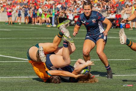 World Rugby Pacific Four Series - Australia (58) vs (17) USA - Second Half