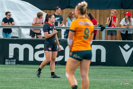 Alysha Corrigan - Rugby - WORLD RUGBY PACIFIC FOUR SERIES - CANADA (45) VS (7) Australia - First Half - Reel A - Canada national rugby union team (F) - Australia national rugby union team (W)