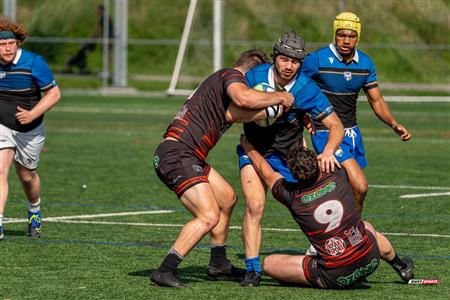 Rugby Québec - Parc Olympique (28) vs (10) Club de Rugby de Québec (M1) - 1ère mi-temps