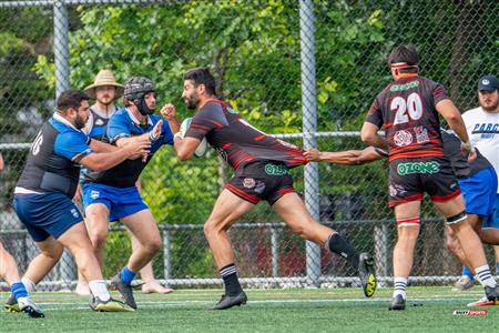 Rugby Québec - Parc Olympique (28) vs (10) Club de Rugby de Québec (M1) - 2eme mi-temps