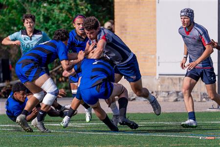 RSEQ 2023 RUGBY - UdM Carabins (7) vs ETS Piranhas (40) - Reel B