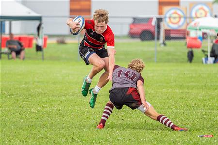 Rugby Québec - Tournoi des Régions - Lac St-Louis (12) vs (17) Estrie - Finale U18M