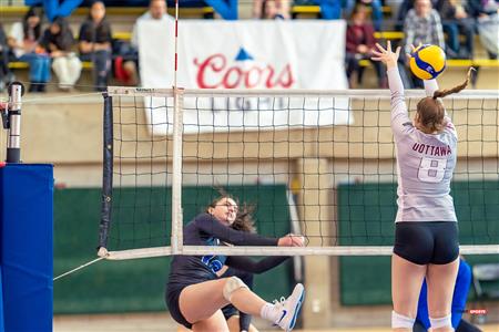 RSEQ - VOLLEY FÉM - UDM (2) VS (3) U. OTTAWA - REEL 3 (MATCH, SET 3 à 5)