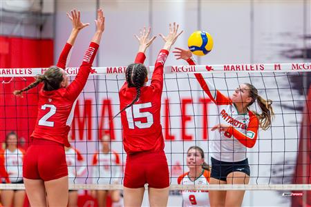 RSEQ - 2023 Volley F - McGill (3) vs (0) UQTR