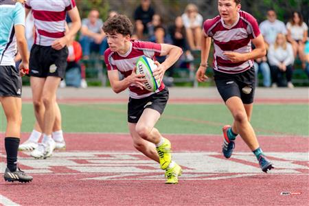 RSEQ 2023 RUGBY - Dynamiques de Brébeuf (12) VS (18) Blues of Dawson