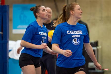 RSEQ - 2023 Volley F - Université de Montréal (1) vs (3) McGill University - R3 (Avant Match)