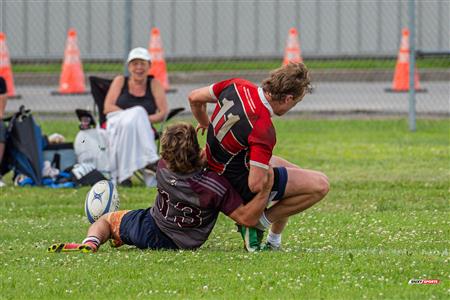 Rugby Québec - Tournoi des Régions - Lac St-Louis (12) vs (17) Estrie - Finale U18M