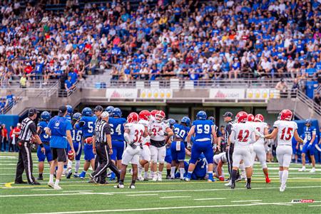 RSEQ Football Universitaire - Carabins-UdM (43) vs (11) Redbirds-McGill - 1ere mi-temps