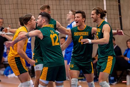 RSEQ - 2023 Volley M - Université de Montréal (1) vs (3) Université de Sherbrooke