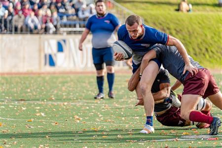 RSEQ 2023 - Final Univ. Rugby Masc. - ETS (17) vs (18) Ottawa U. (Reel B)