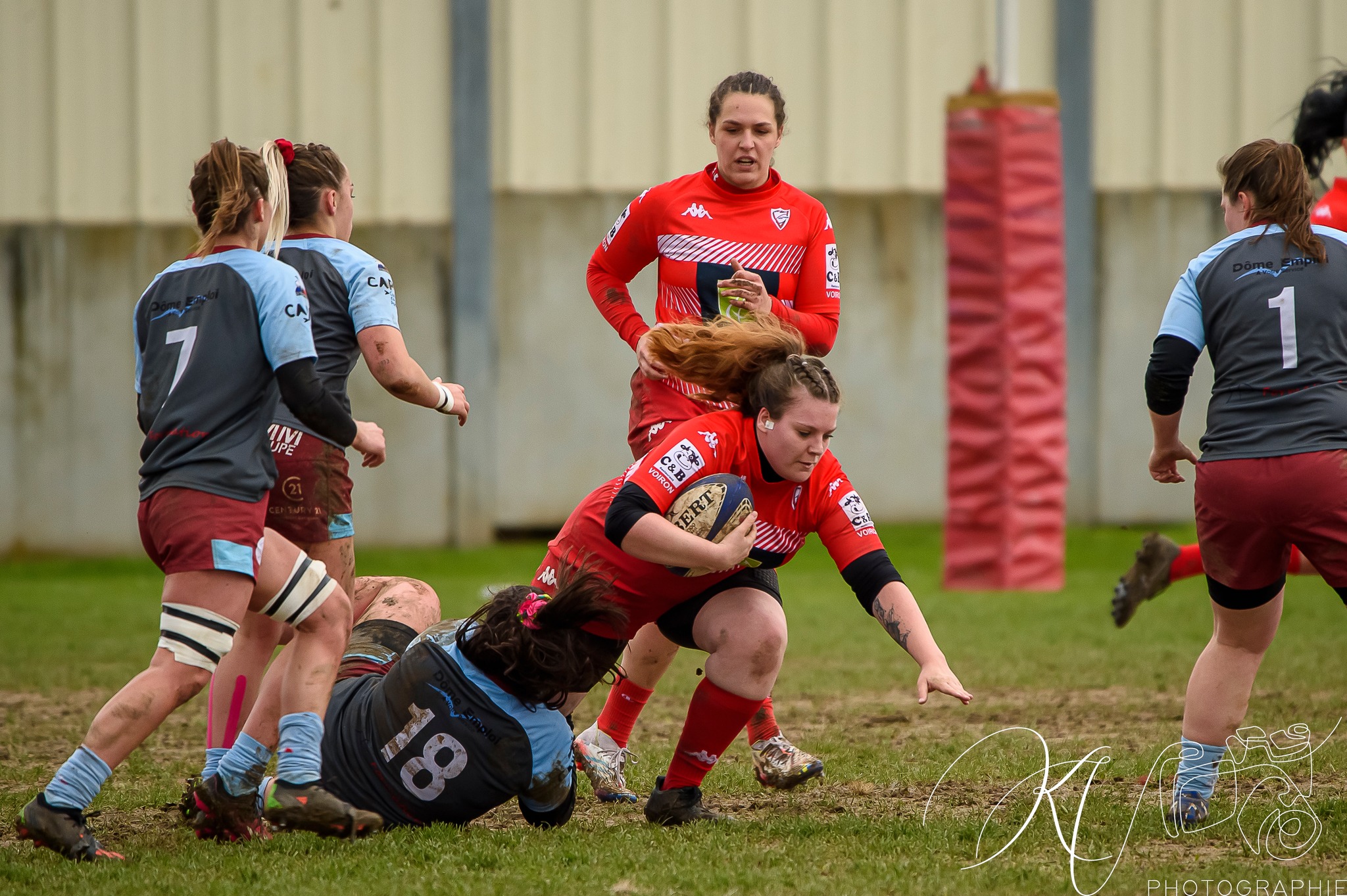  Stade Olympique Voironnais - CS Bourgoin-Jallieu - Rugby - 2023 - Stade Olympique Voironnais (22) vs (19) CS Bourgoin-Jallieu (#2023SOVvCSBJ04) Photo by: Karine Valentin | Siuxy Sports 2023-04-02