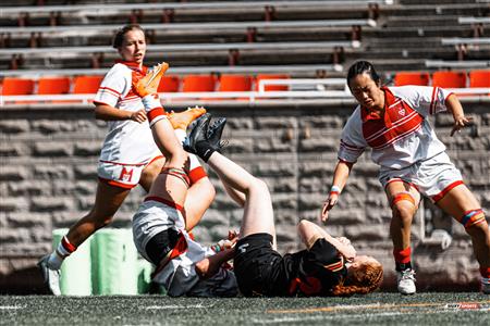 RSEQ 2023 RUGBY F/W - MCGILL MARTLETS (0) vs (84) Rouge et Or Laval University