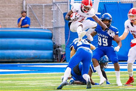 RSEQ Football Universitaire - Carabins-UdM (43) vs (11) Redbirds-McGill - 2eme mi-temps