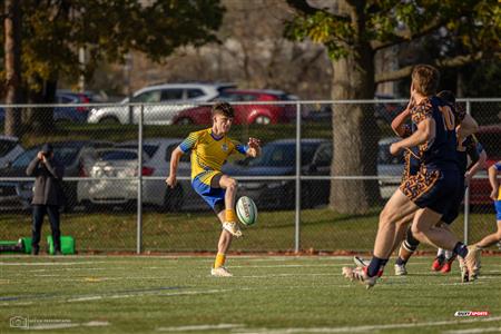 RSEQ 2023 - FINAL Coll. RUGBY MASC. - J.Abbott (22) vs (24) André Laurendeau (2nd HALF)