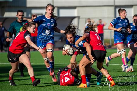 Elite 2023 - Amazones FC Grenoble (34) vs (12) Stade Rennais Rugby