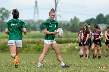 RUGBY QC 2023 (W) - Montreal Irish RFC (17) VS (67) Abénakis de Sherbrooke