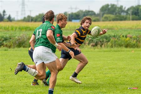 Rugby Québec - Montreal Irish (5) vs (43) TMR RFC - Semi Finales M1 - 1er mi-temps