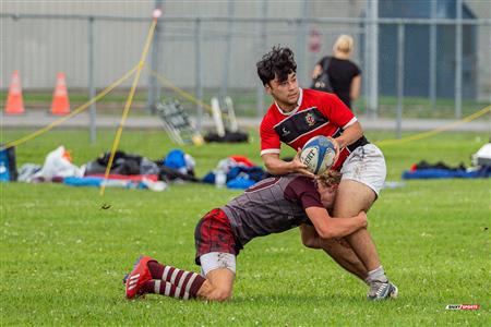 Rugby Québec - Tournoi des Régions - Lac St-Louis (12) vs (17) Estrie - Finale U18M