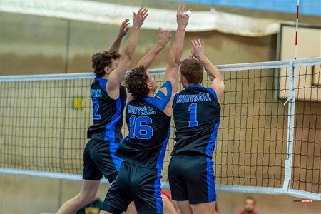 RSEQ - 2023 VOLLEY M - UNIVERSITÉ DE MONTRÉAL (3) VS (0) UNIVERSITÉ LAVAL