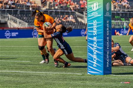 World Rugby Pacific Four Series - Australia (58) vs (17) USA - First Half
