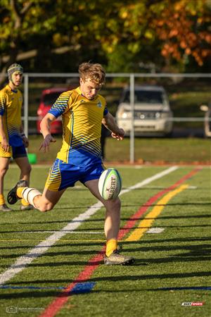 RSEQ 2023 - FINAL Coll. RUGBY MASC. - J.Abbott (22) vs (24) André Laurendeau (2nd HALF)
