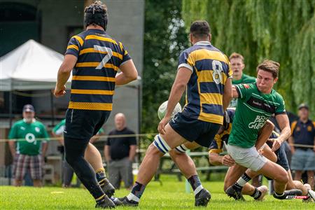 Gelel Rezig - Rugby - Rugby Québec - Montreal Irish (5) vs (43) TMR RFC - Semi Finales M1 - 1er mi-temps - Montreal Irish RFC - Town of Mount Royal RFC