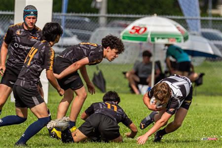Rugby Québec - Tournoi des Régions - Montréal-Bourassa (17) vs (14) Chaudière-Appalaches - Finale U1