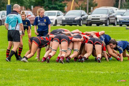 Rugby Québec Finales SL Rés F Séniors 2023 SAB QC- SABRF II 10 vs 24 BRFC II