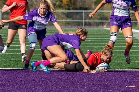 RSEQ 2023 RUGBY F - Bishop's (3) VS (90) U.de Lavalvvvv