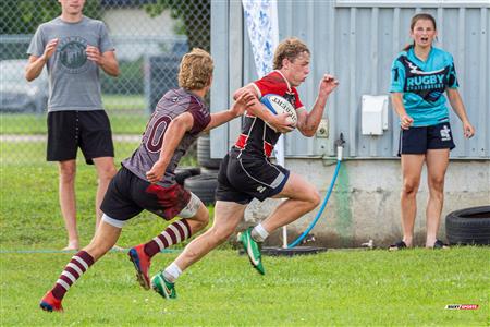Rugby Québec - Tournoi des Régions - Lac St-Louis (12) vs (17) Estrie - Finale U18M