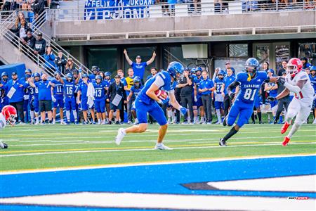 RSEQ Football Universitaire - Carabins-UdM (43) vs (11) Redbirds-McGill - 2eme mi-temps