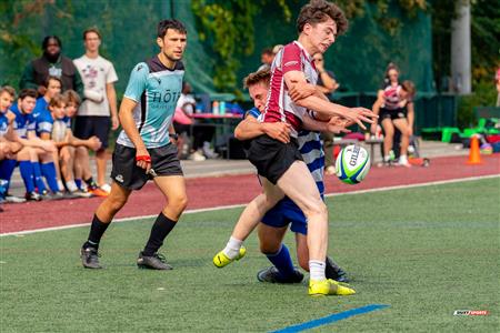 RSEQ 2023 RUGBY - Dynamiques de Brébeuf (12) VS (18) Blues of Dawson