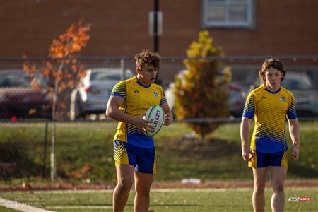 RSEQ 2023 - FINAL Coll. RUGBY MASC. - J.Abbott (22) vs (24) André Laurendeau (1ST HALF)