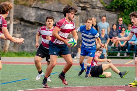 RSEQ 2023 RUGBY - Dynamiques de Brébeuf (12) VS (18) Blues of Dawson