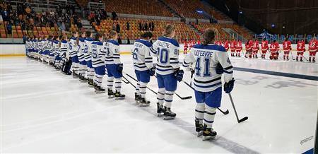 Ready after the Canadian Anthem