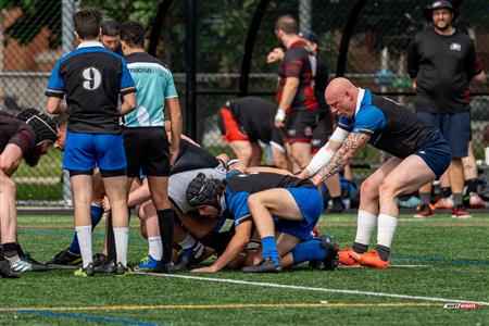 Rugby Québec - Parc Olympique (28) vs (10) Club de Rugby de Québec (M1) - 1ère mi-temps
