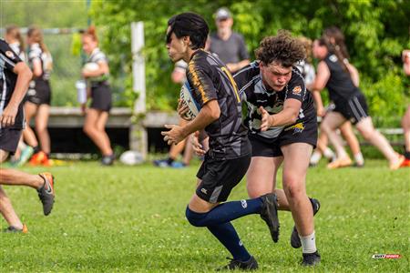 Rugby Québec - Tournoi des Régions - Montréal-Bourassa (17) vs (14) Chaudière-Appalaches - Finale U1