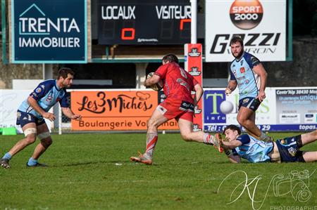 Stade Olympique Voironnais (28) vs (31) Saint-Marcellin Sports