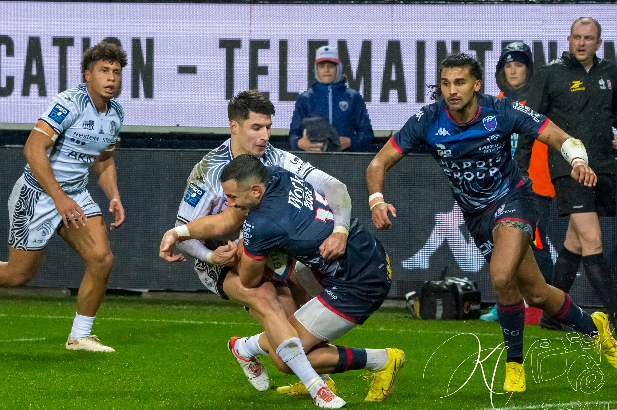  FC Grenoble Rugby - RC Vannes - Rugby - Pro D2 - FC Grenoble (15) vs (12) RC Vannes (#PD223FCGVANN11) Photo by: Karine Valentin | Siuxy Sports 2023-11-30