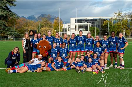 Elite 2023 - Amazones FC Grenoble (34) vs (12) Stade Rennais Rugby