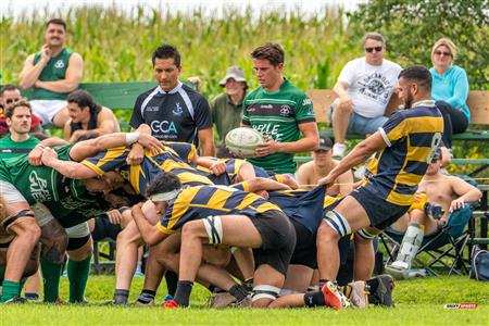 Rugby Québec - Montreal Irish (5) vs (43) TMR RFC - Semi Finales M1 - 1er mi-temps