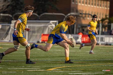 RSEQ 2023 - FINAL Coll. RUGBY MASC. - J.Abbott (22) vs (24) André Laurendeau (1ST HALF)