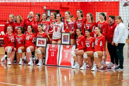 RSEQ - 2023 Volley F - McGill University (3) vs (0) UQAM