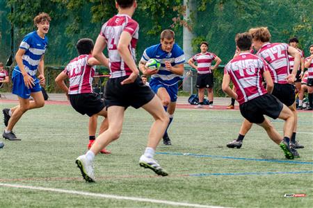 RSEQ 2023 RUGBY - Dynamiques de Brébeuf (12) VS (18) Blues of Dawson